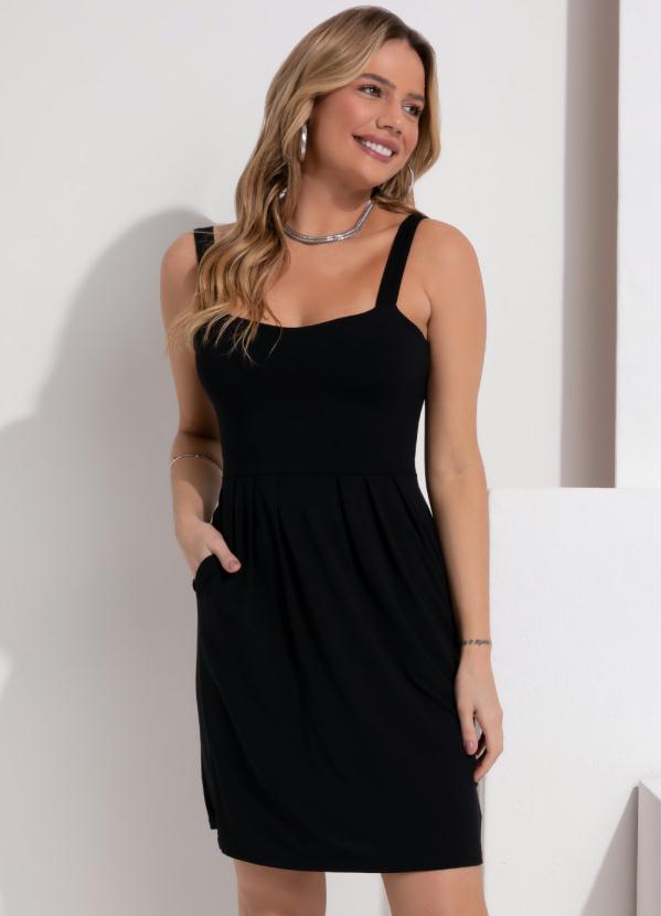 Vestido sales preto quintess