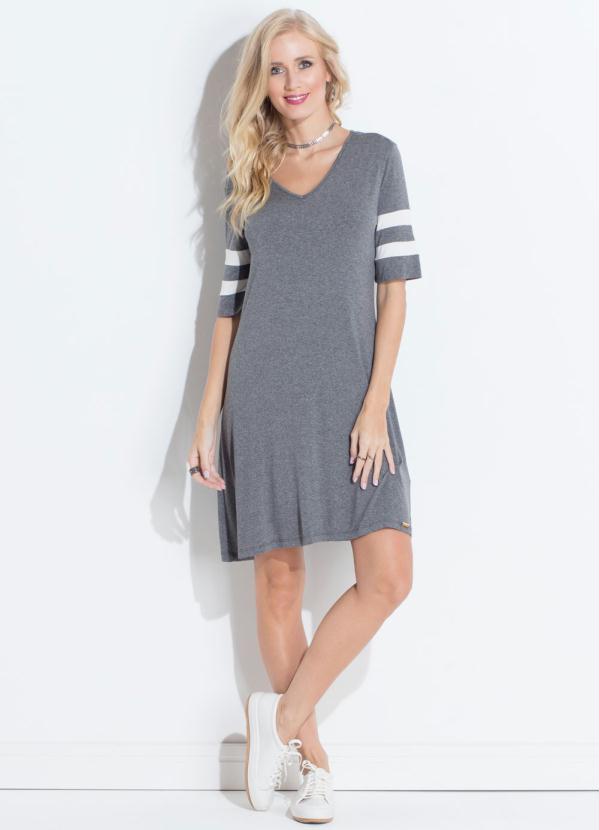 Quintess - Vestido Quintess Mescla Modelo Esportivo 2