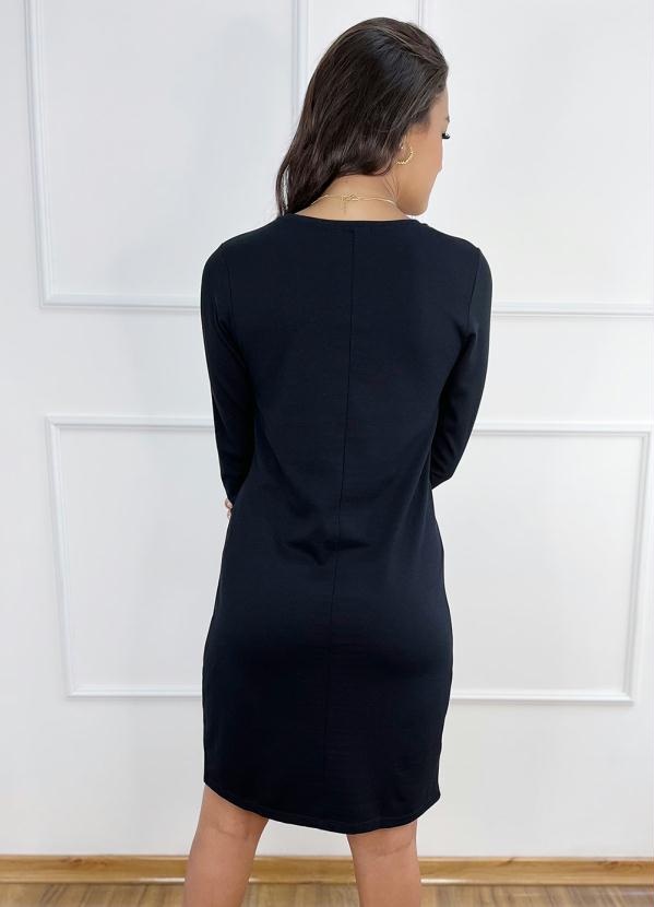 Preview - Vestido Samanta Preto 2