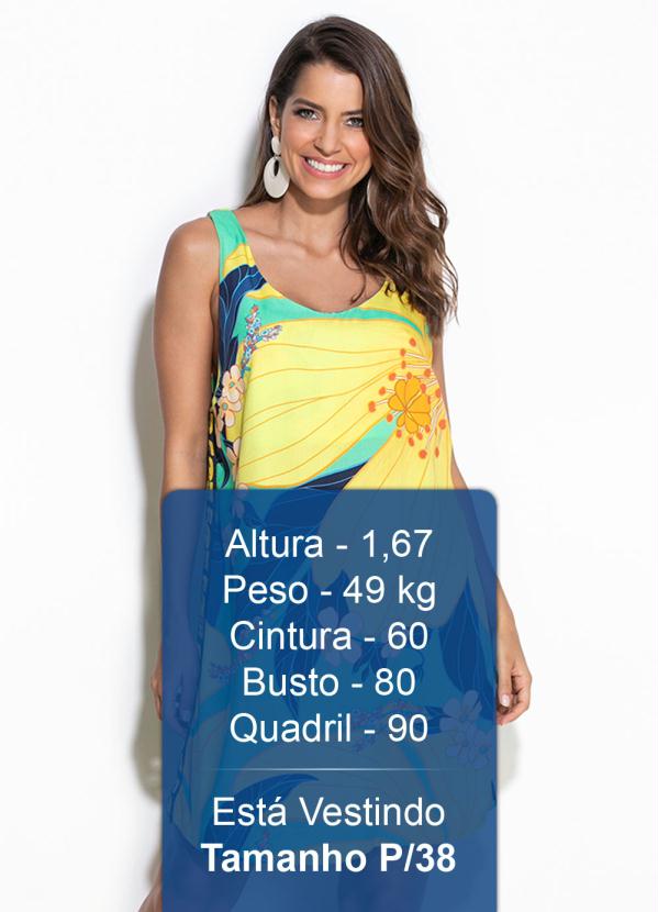 Farm - Vestido Curto Floral Pietra Amarelo 5