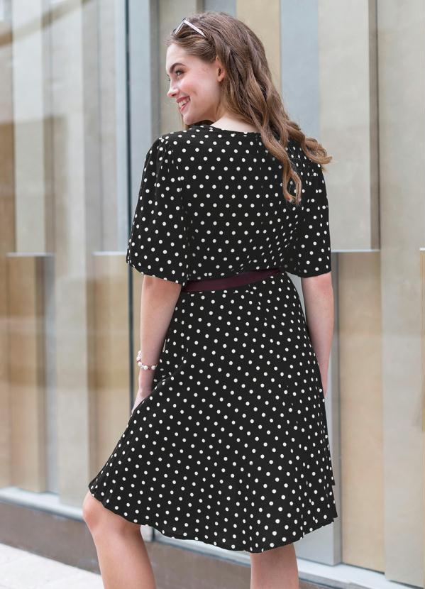 bonprix - Vestido Evasê Preto 2