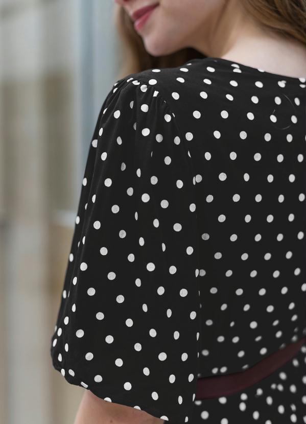 bonprix - Vestido Evasê Preto 3