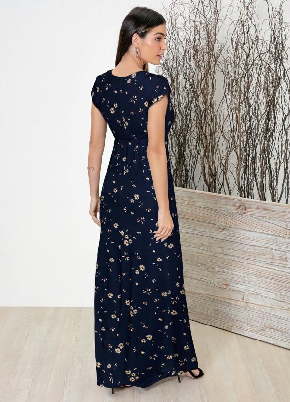 bonprix - Vestido Floral Delicado em Malha de Viscose 2