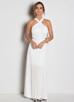 vestidos longos branco para reveillon