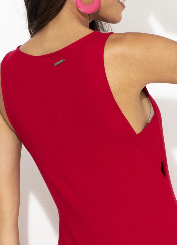 Forum - Vestido Longo de Malha Vermelho 4