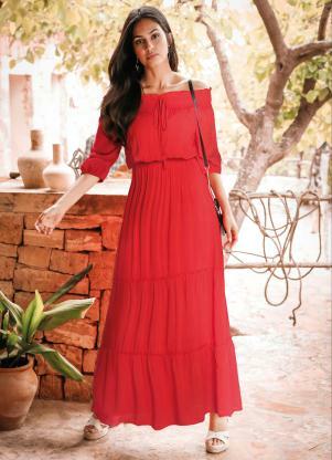 vestido cigano longo