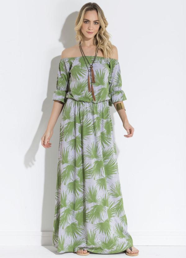 Quintess - Vestido Quintess Ciganinha Trocipal Mescla