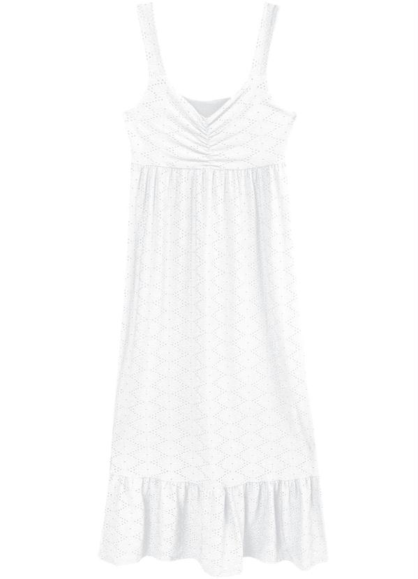 Vestido branco sale malwee