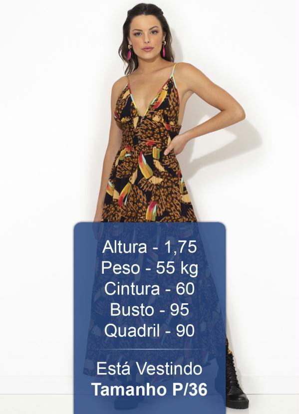 Farm - Vestido Cropped Tucano de Onça Marrom 4