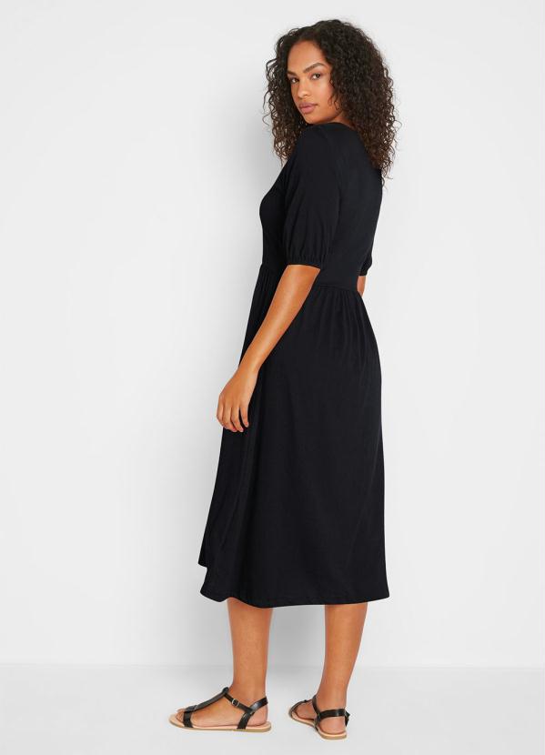 Vestido xadrez preto/branco - bonprix.de