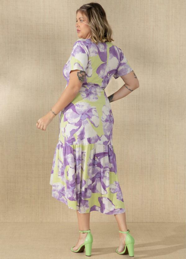 Quintess - Vestido Floral Lima Mullet 5