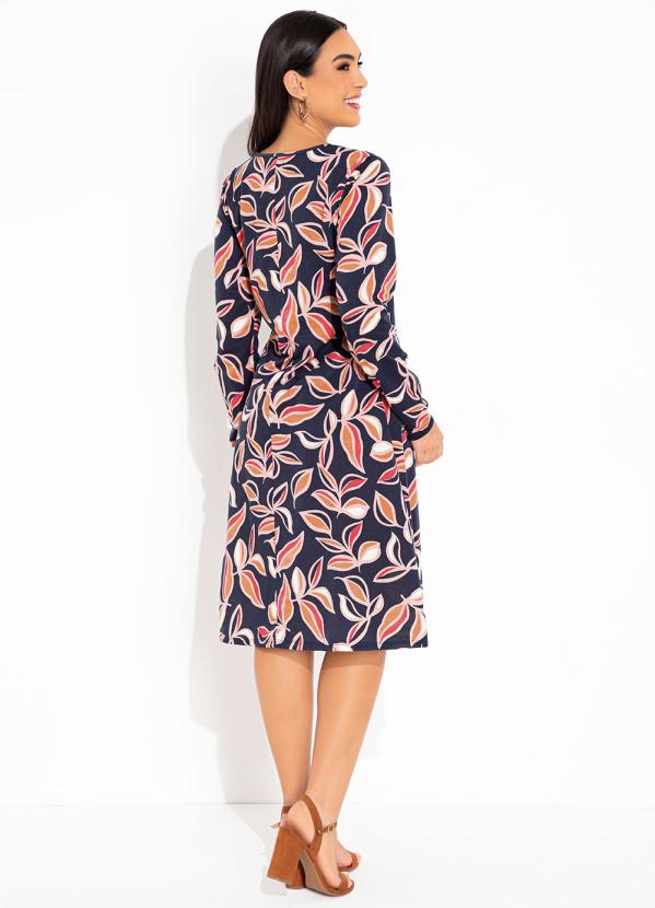 Rosalie - Vestido Marinho Evasê 4