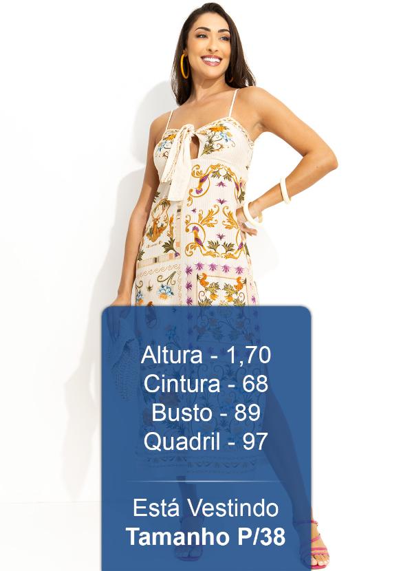 Farm - Vestido Midi Delicadeza de Verão Off White 5