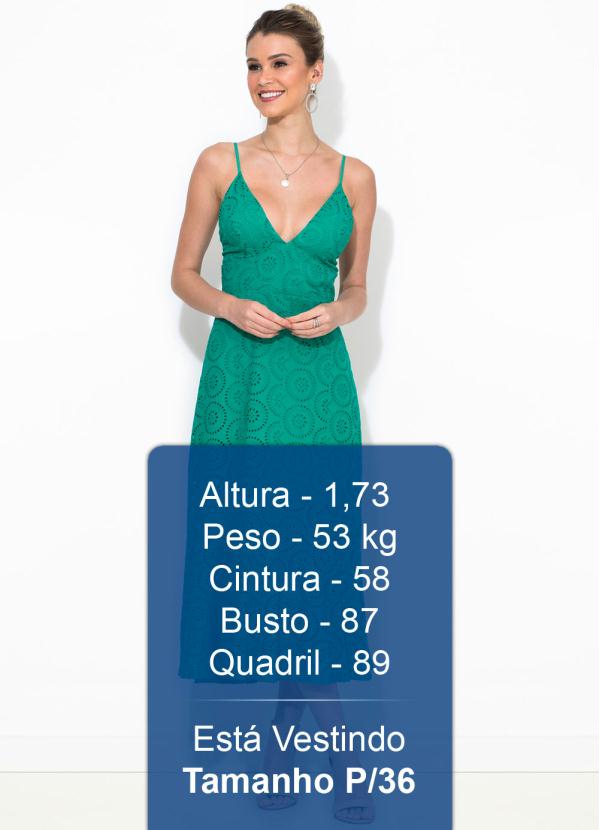 Colcci - Vestido Midi Laise Verde 5