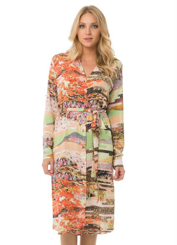 Lez a Lez - Vestido Tecido Rayon Sixty Vale