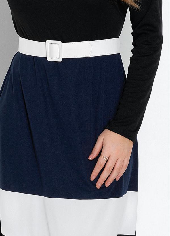 Rosalie - Vestido Tricolor com Recortes 3