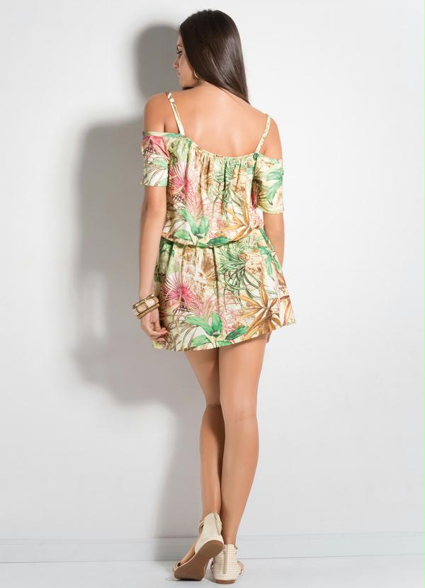 Quintess - Vestido Ciganinha Folhagens 4