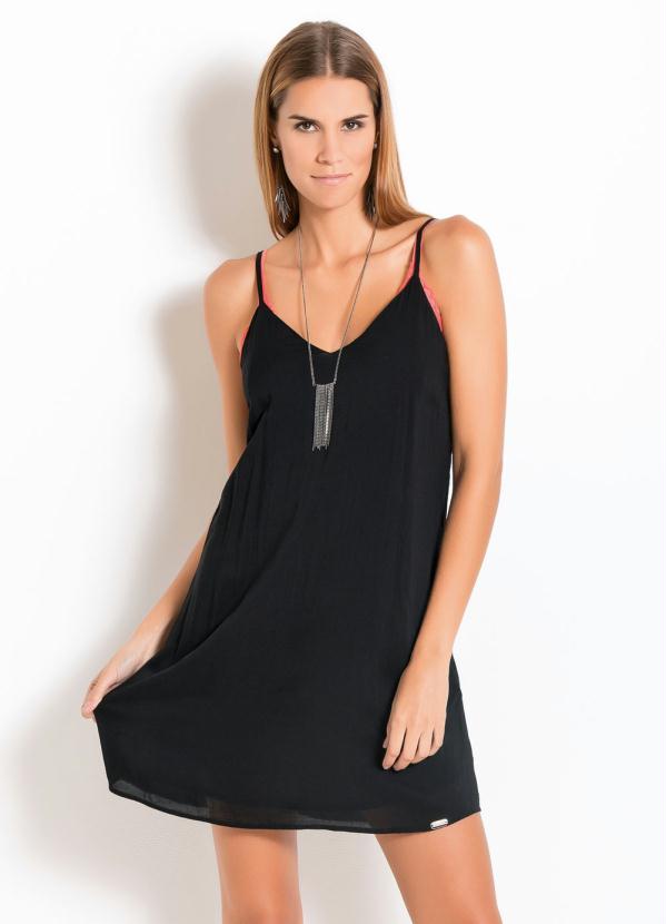 Quintess - Vestido Slip Dress Preto Quintess 7