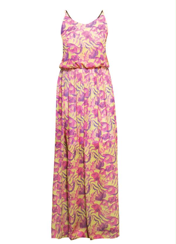Quintess - Vestido Longo Estampa Floral 4