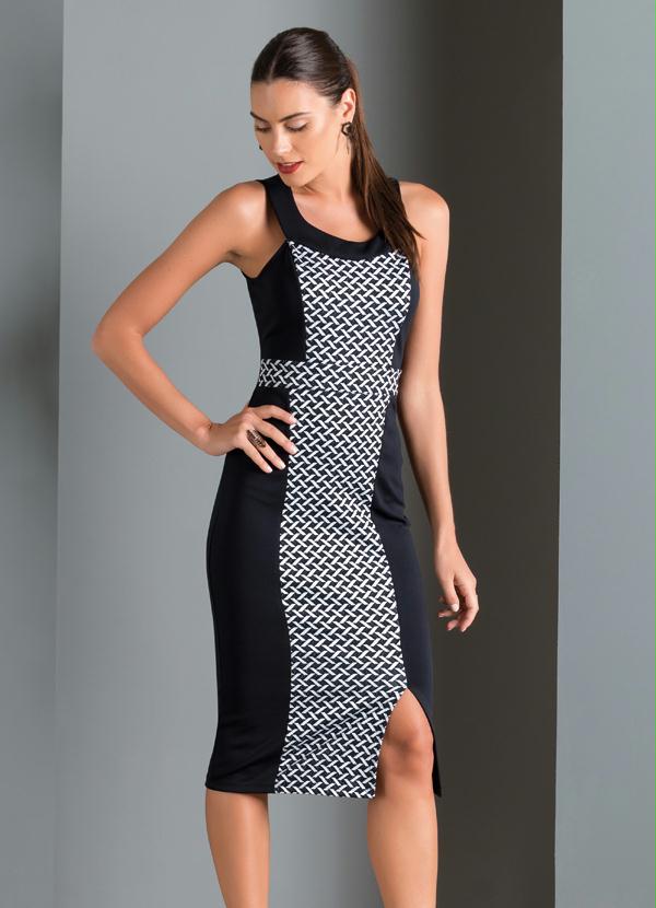 vestido midi arrumado