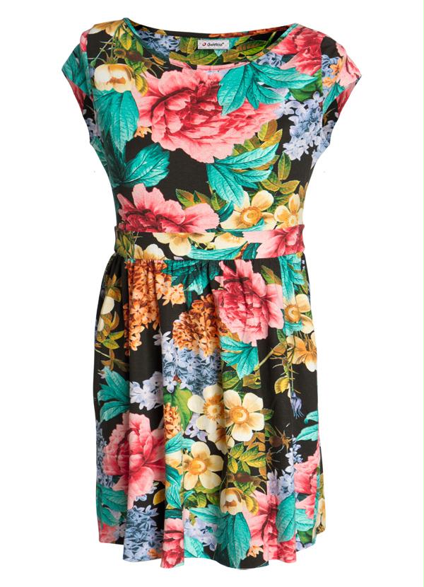 Quintess - Vestido Curto Floral 7