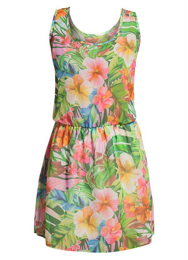 Quintess - Vestido Curto Floral 9