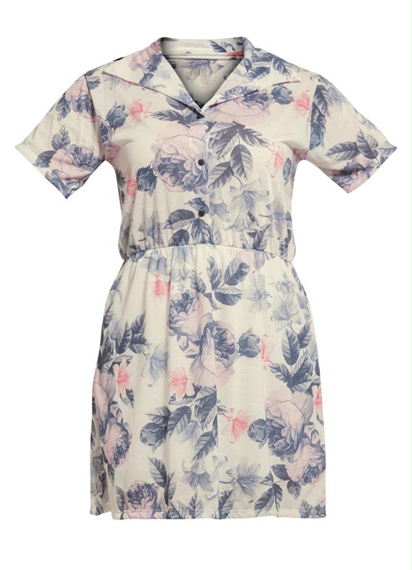 Marguerite - Vestido Estampado Plus Size Floral 5