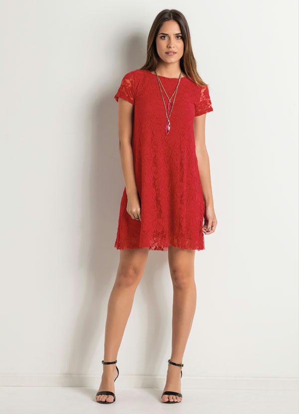 posthaus vestido vermelho