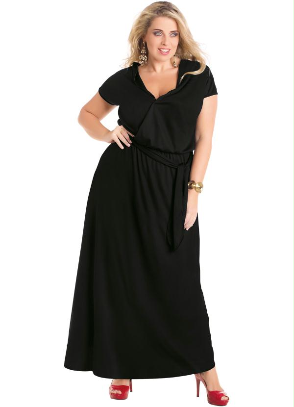 Marguerite - Vestido Longo Preto