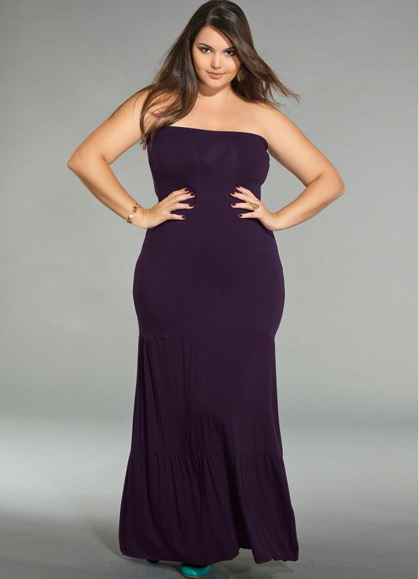 Quintess - Vestido Longo Roxo