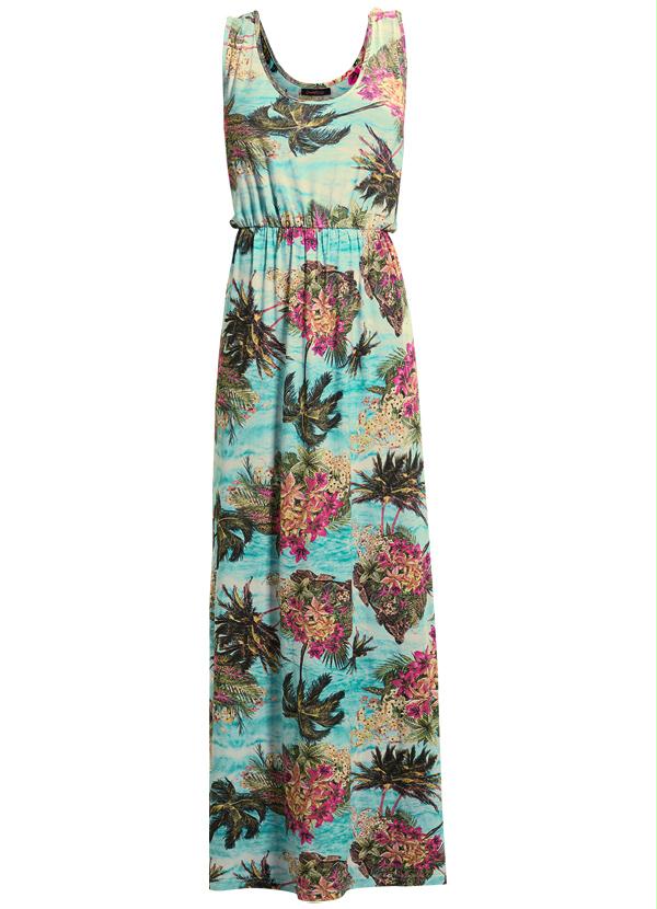 Quintess - Vestido Longo Tropical 6