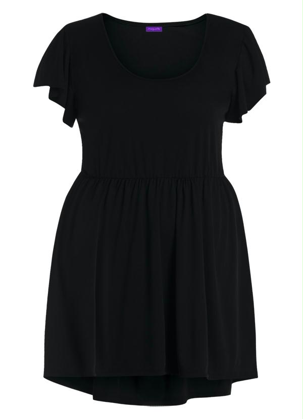 Marguerite - Vestido Mullet Plus Size Preto 5