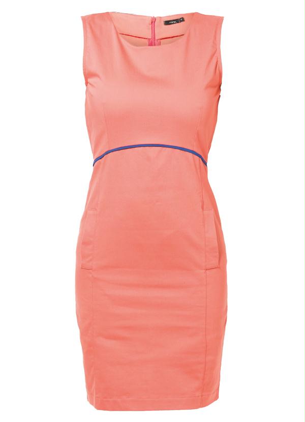 Multimarcas - Vestido Tubinho Coral 5