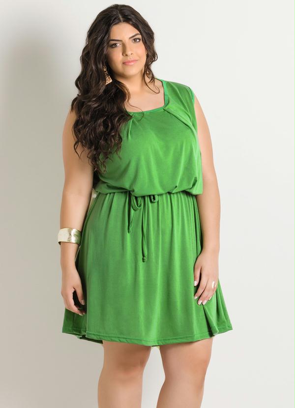 Marguerite - Vestido Verde Plus Size