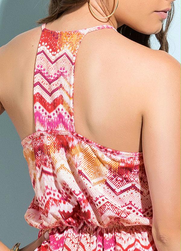 Quintess - Vestido Zig Zag Costas Nadador 6