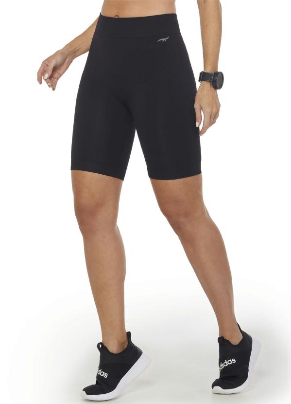 Zee Rucci - Bermuda Ciclista Alive sem Costura Preto