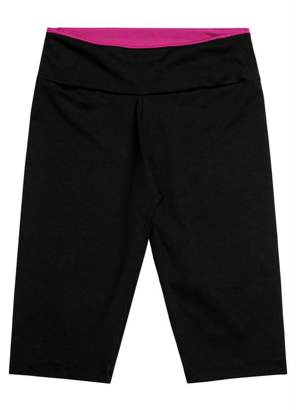 Endless - Bermuda Feminina Biker Preto