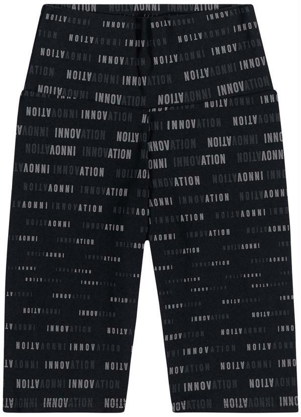 Enfim - Bermuda Preto Ciclista em Lycra®