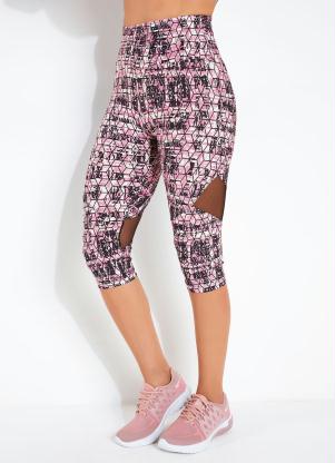 Calça (Rosa) Cós 360º Sawary Fitness - SAWARY FITNESS