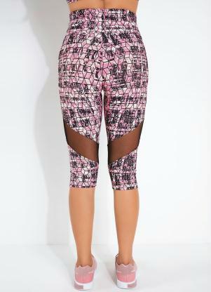 Calça (Rosa) Cós 360º Sawary Fitness - SAWARY FITNESS