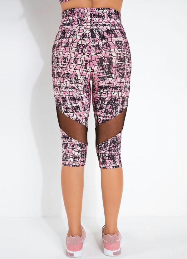 Sawary Fitness - Calça Rosa Cós 360º Sawary Fitness 2