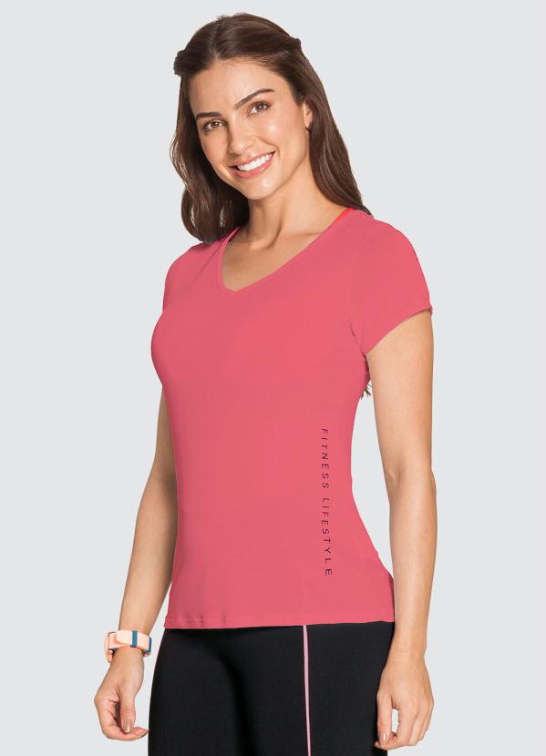 Graphene - Blusa Malha Poliamida Rosa