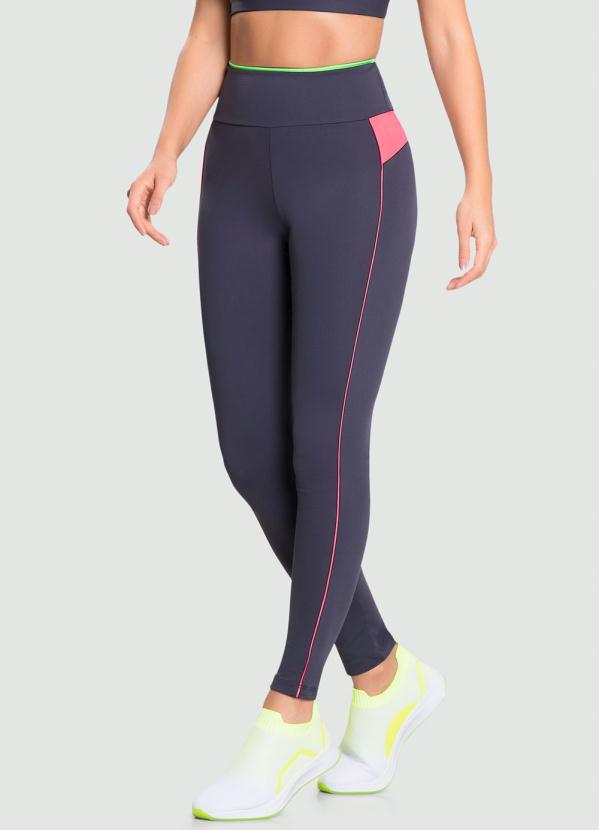 Graphene - Calça Legging Neon Collors Cinza