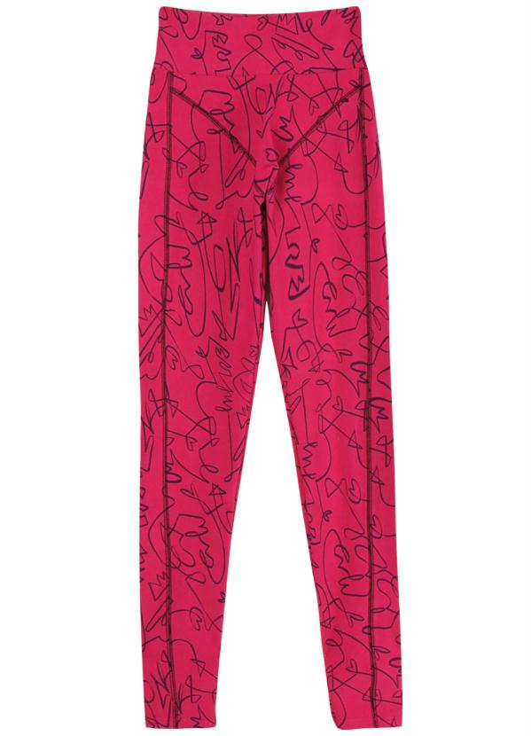 Enfim - Calça Rosa Legging Evolution