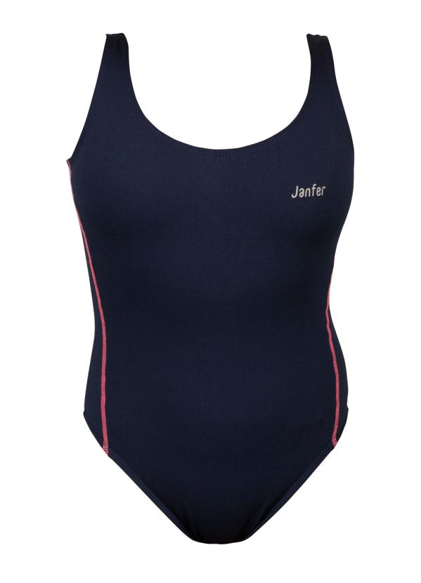 Janfer - Maiô de Hidroginástica Azul