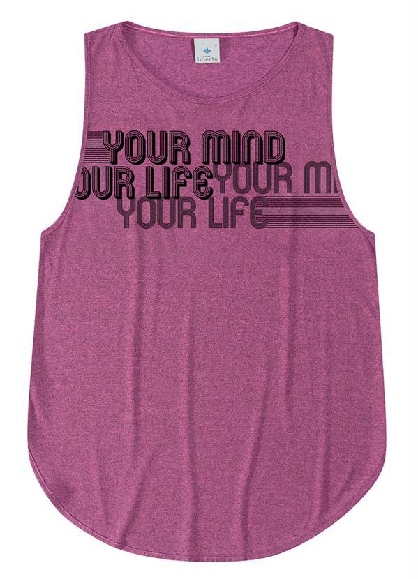Malwee - Blusa Rosa Your Mind Neon