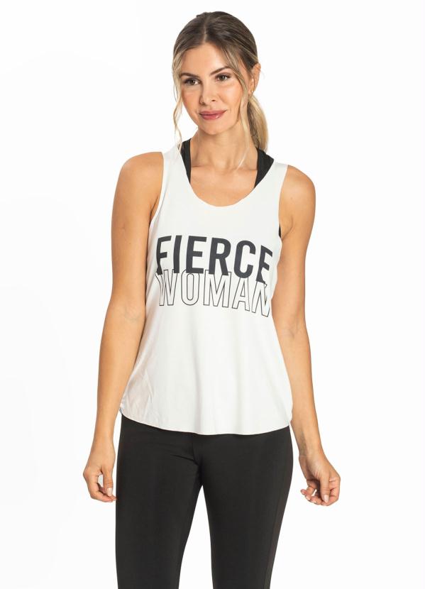 Rovitex - Regata Feminina Fitness Ftk Branco