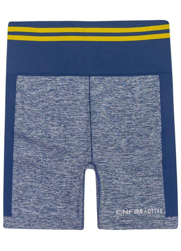 Enfim - Shorts Azul Feminino em Lycra®