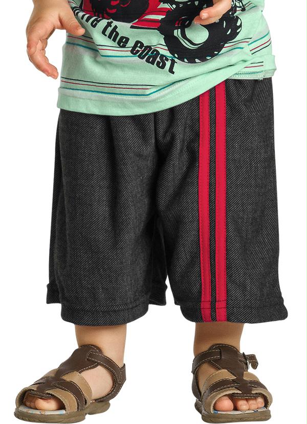 Outlet - Conjunto Bebê Menino Verde e Jeans 4