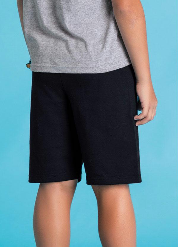 Outlet - Conjunto Infantil Menino Mescla e Preto 6
